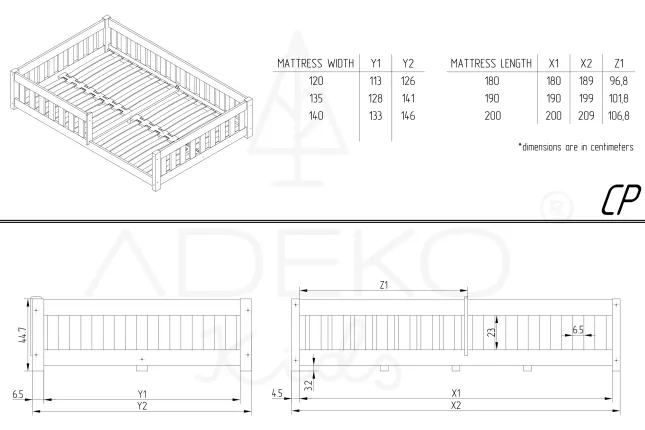 Letto singolo CP Disponibile immediatamente